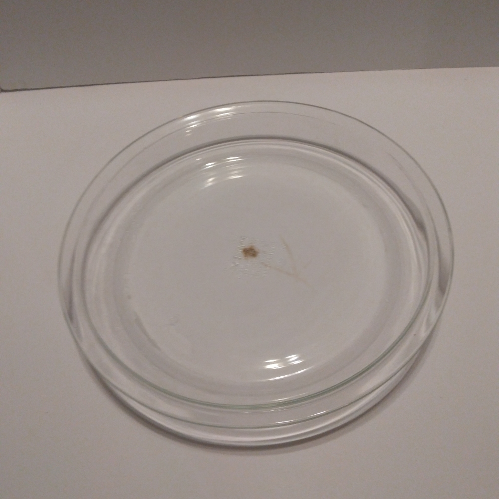 Vintage PYREX Clear Glass Pie Pan Plate #209 Dish 9"  Pre Owned